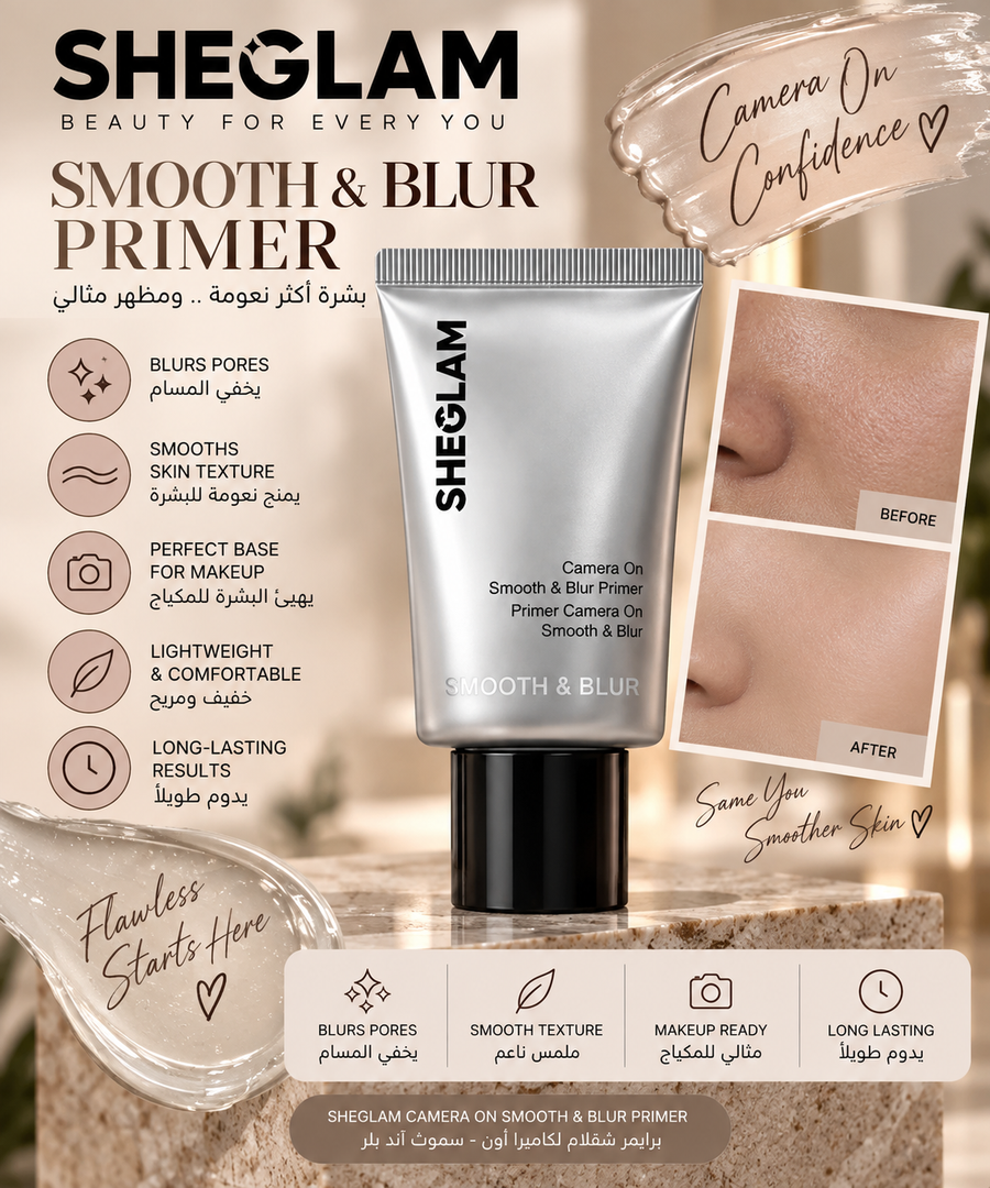 SHEGLAM Camera On Smooth & Blur Primer
