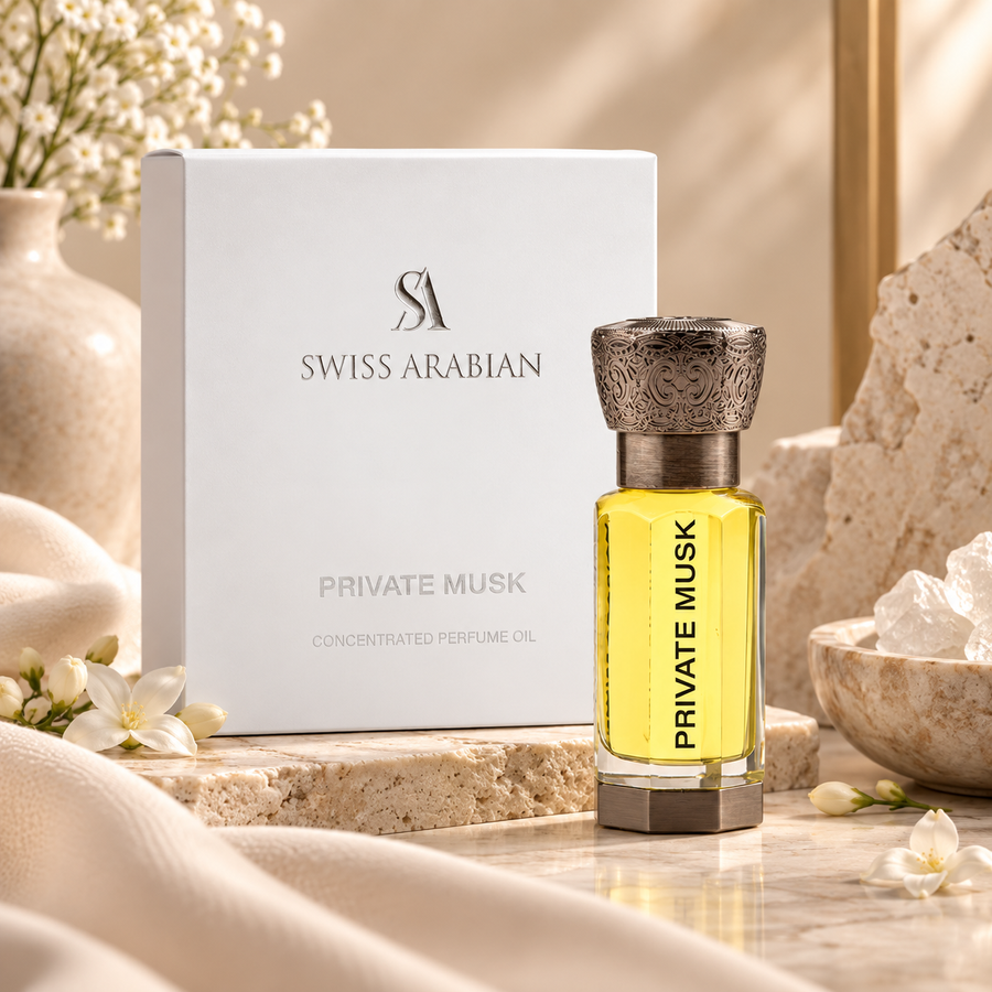 Swiss Arabian Private Musk Concentrated Perfume Oil – 12 ml
