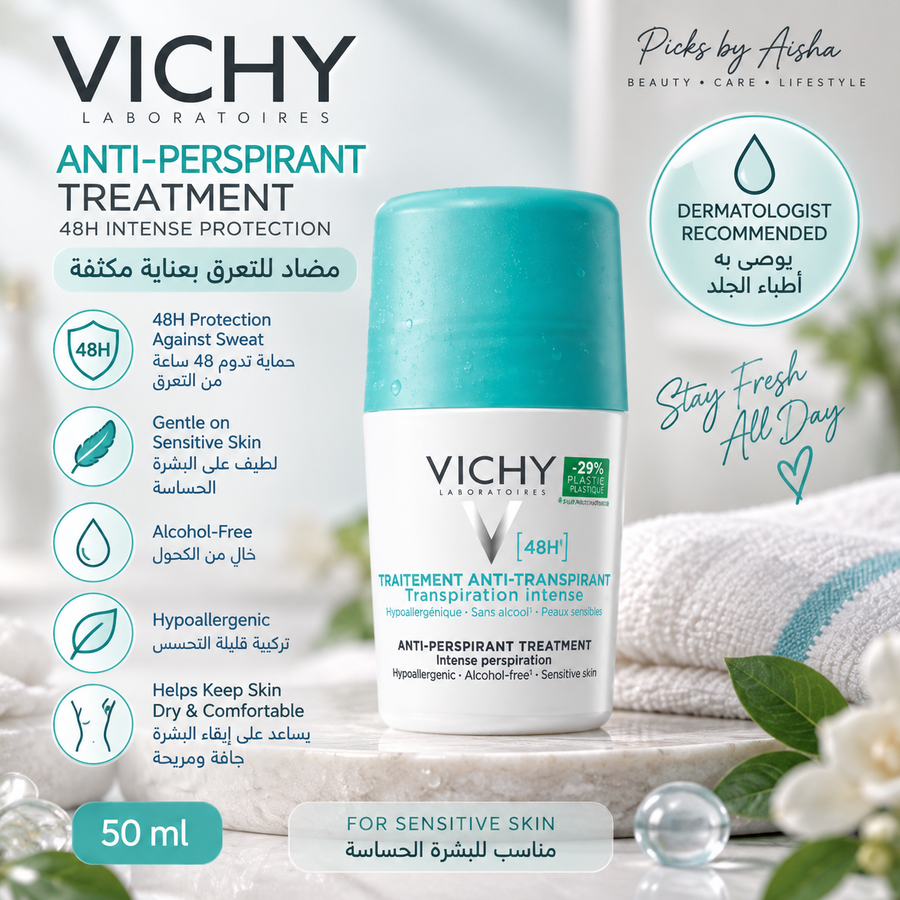 Vichy 48H Anti-Perspirant Treatment – 50 ml