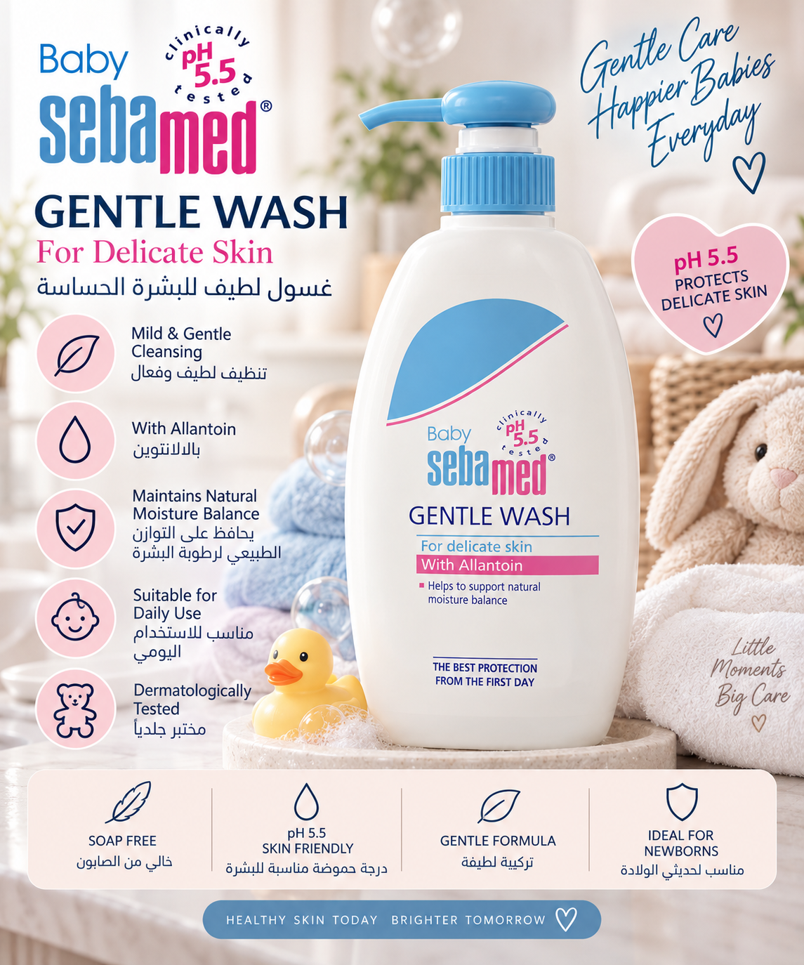 Sebamed Baby Gentle Wash with Allantoin – Picks by Aisha