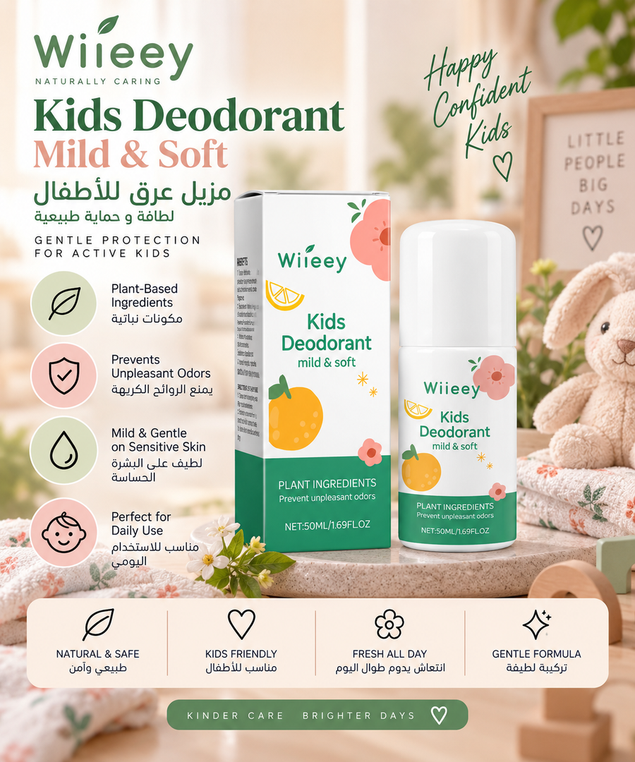 Wiieey Kids Deodorant Mild & Soft – 50 ml